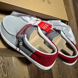 Brand new. Never worn. These were a gift for my husband but were the wrong size.